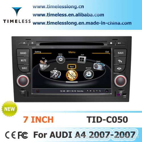 S100 Car GPS for Audi A4 2005-2008 with GPS A8 Chipset 3 Zone Pop 3G/WiFi Bt 20 Dics Playing